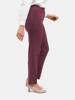 Goldner Damen Professlan-Hosen in bordeaux