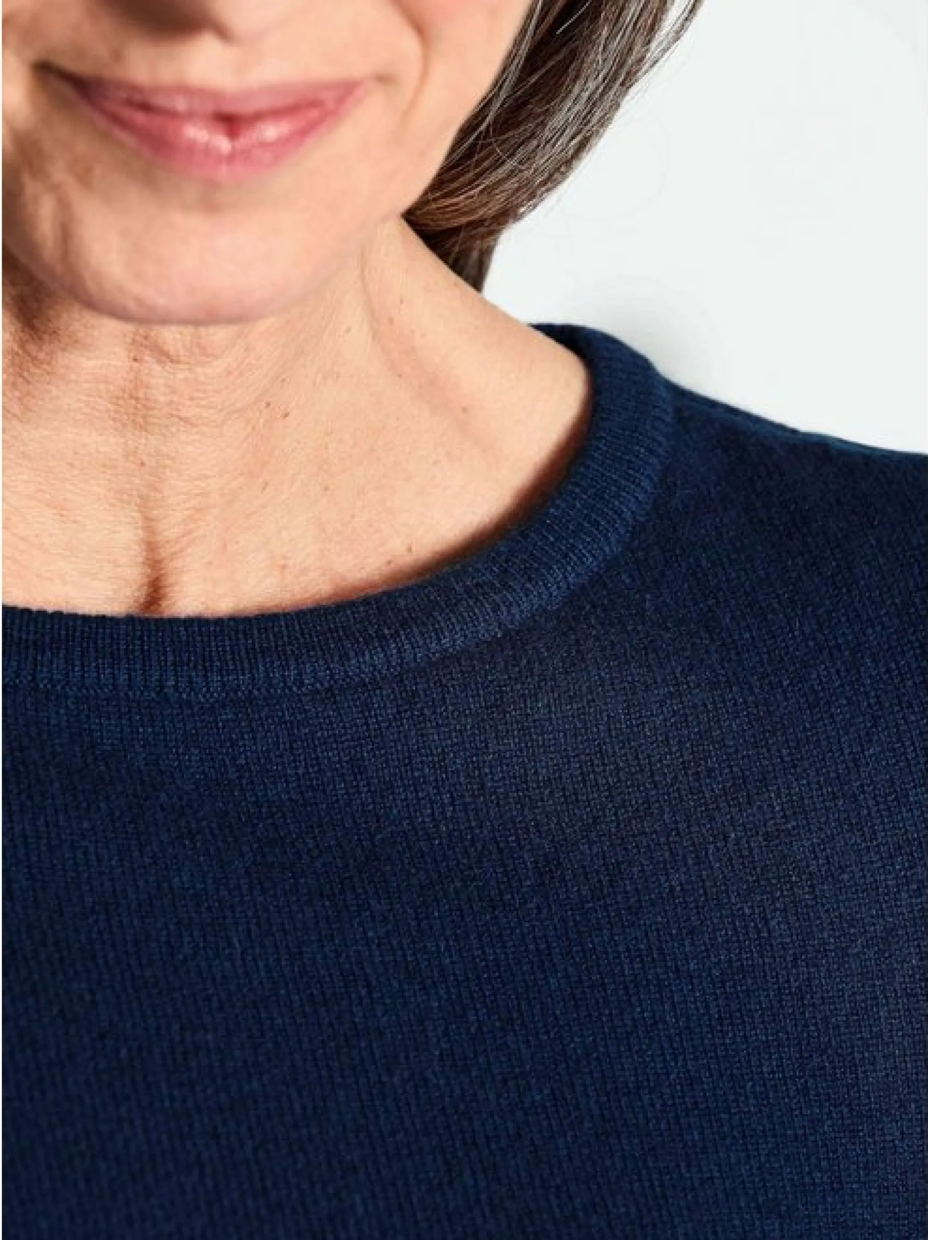 Goldner Damen Strickpullover in royal - Ärmel: langarm