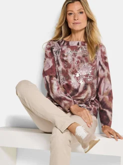 Goldner Damen T-Shirt - Kurzgröße in mehrfarbig