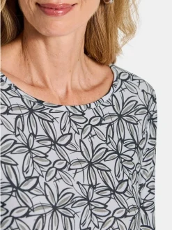 Goldner Damen T-Shirts - Kurzgröße in weiß
