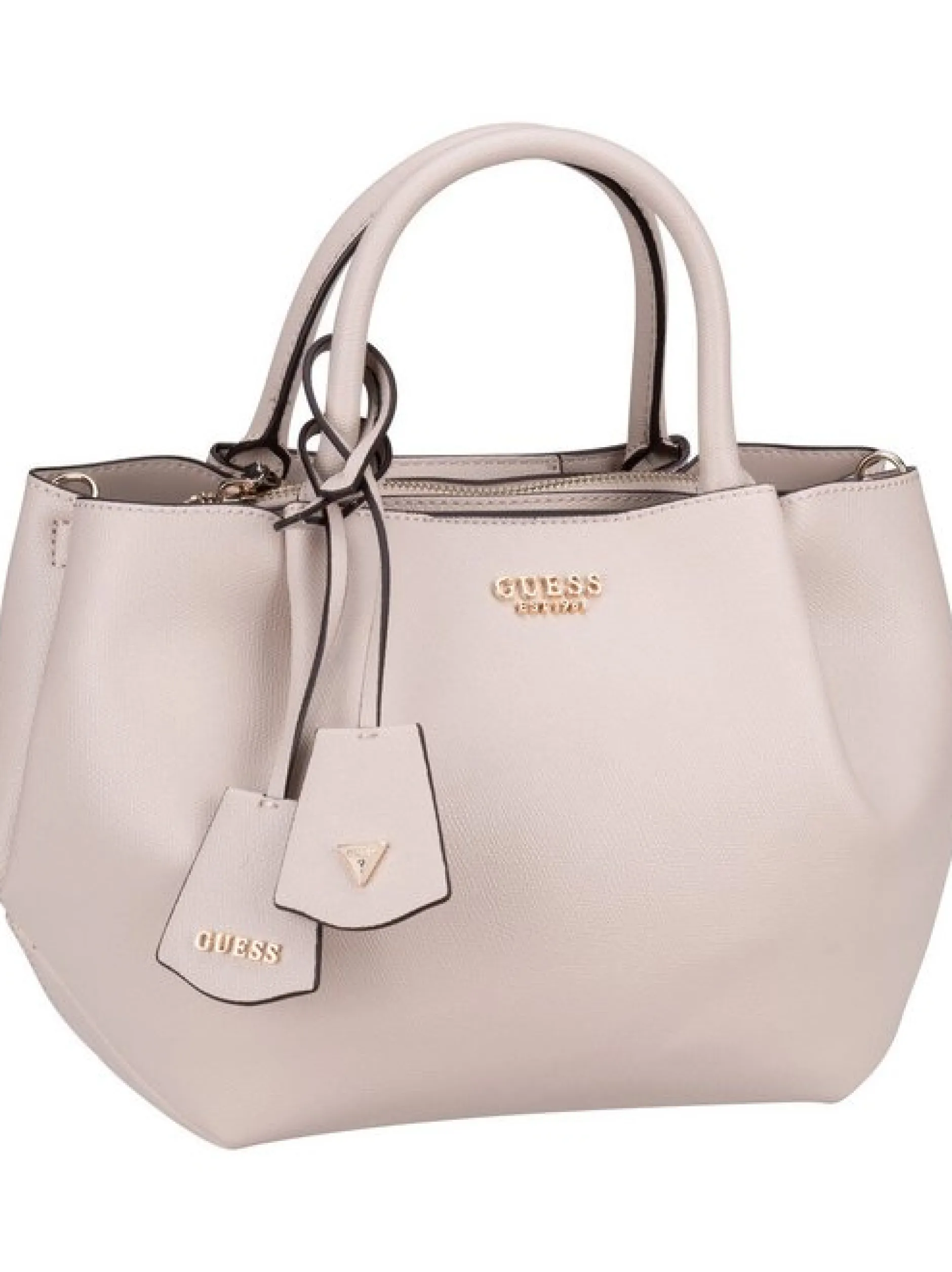 GUESS Damen Handtasche - Amorette Girlfriend SAT in beige