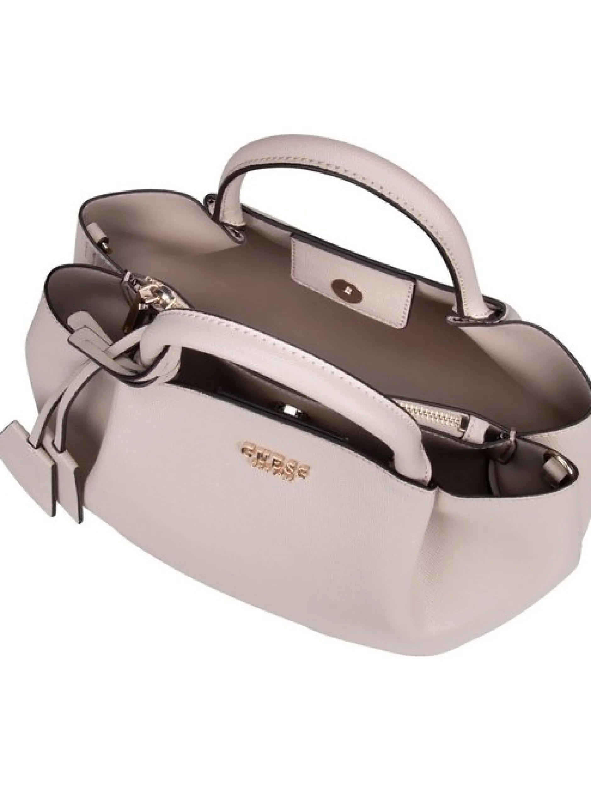 GUESS Damen Handtasche - Amorette Girlfriend SAT in beige