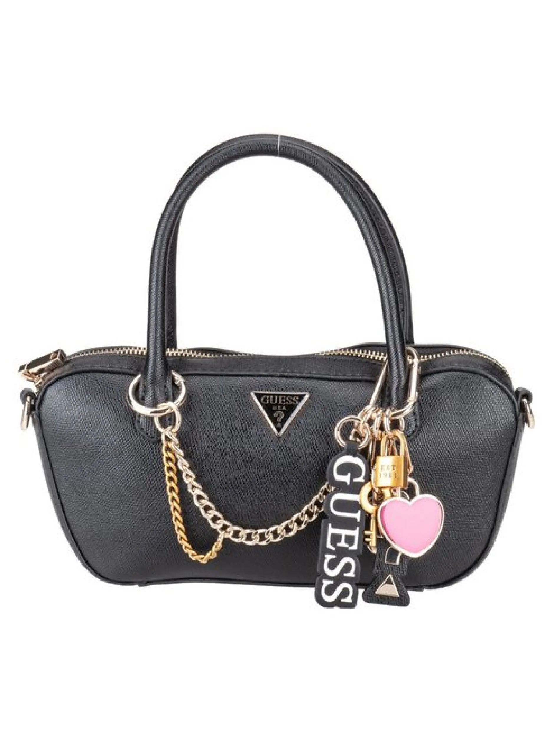 GUESS Damen Handtasche - Davina Small in schwarz