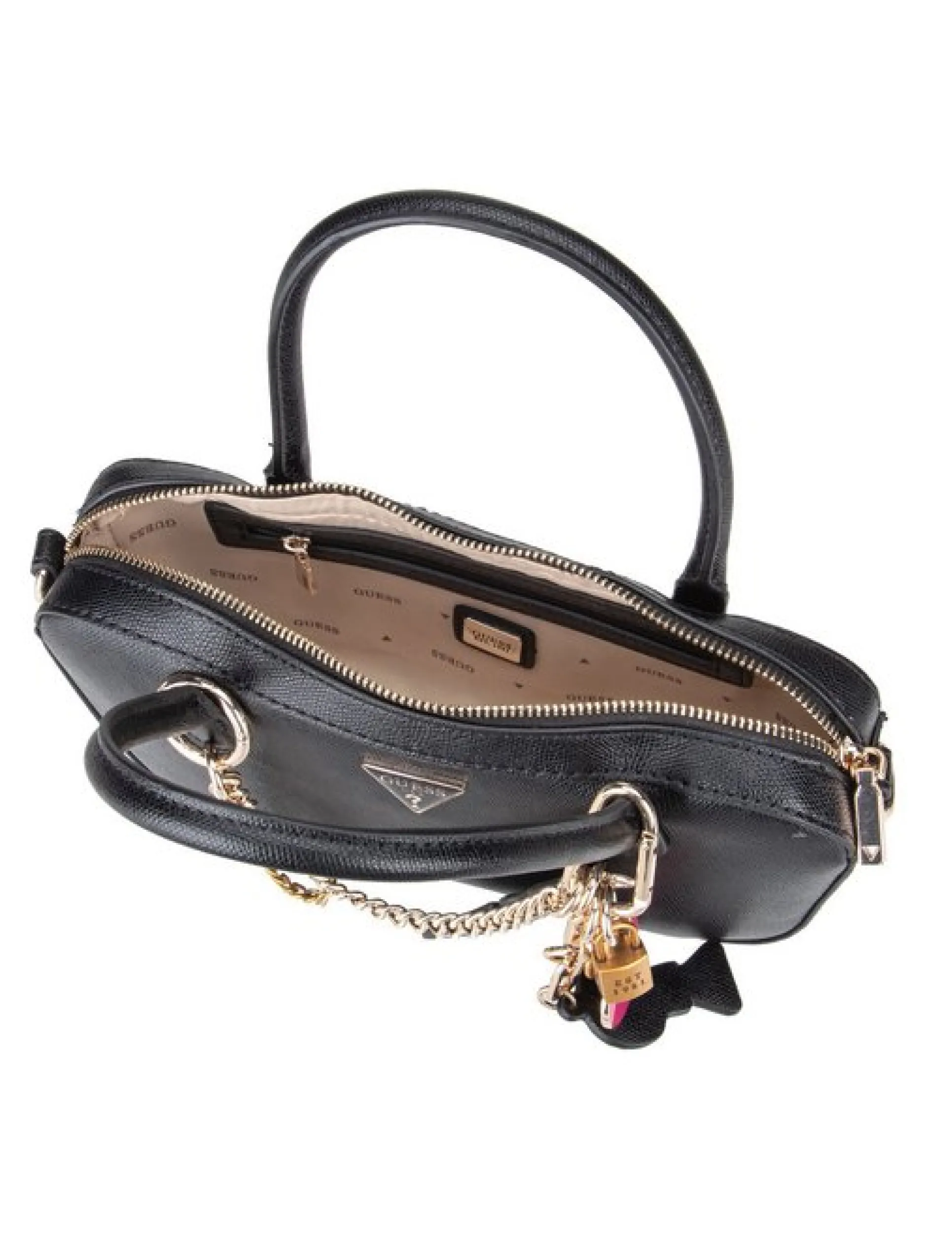 GUESS Damen Handtasche - Davina Small in schwarz