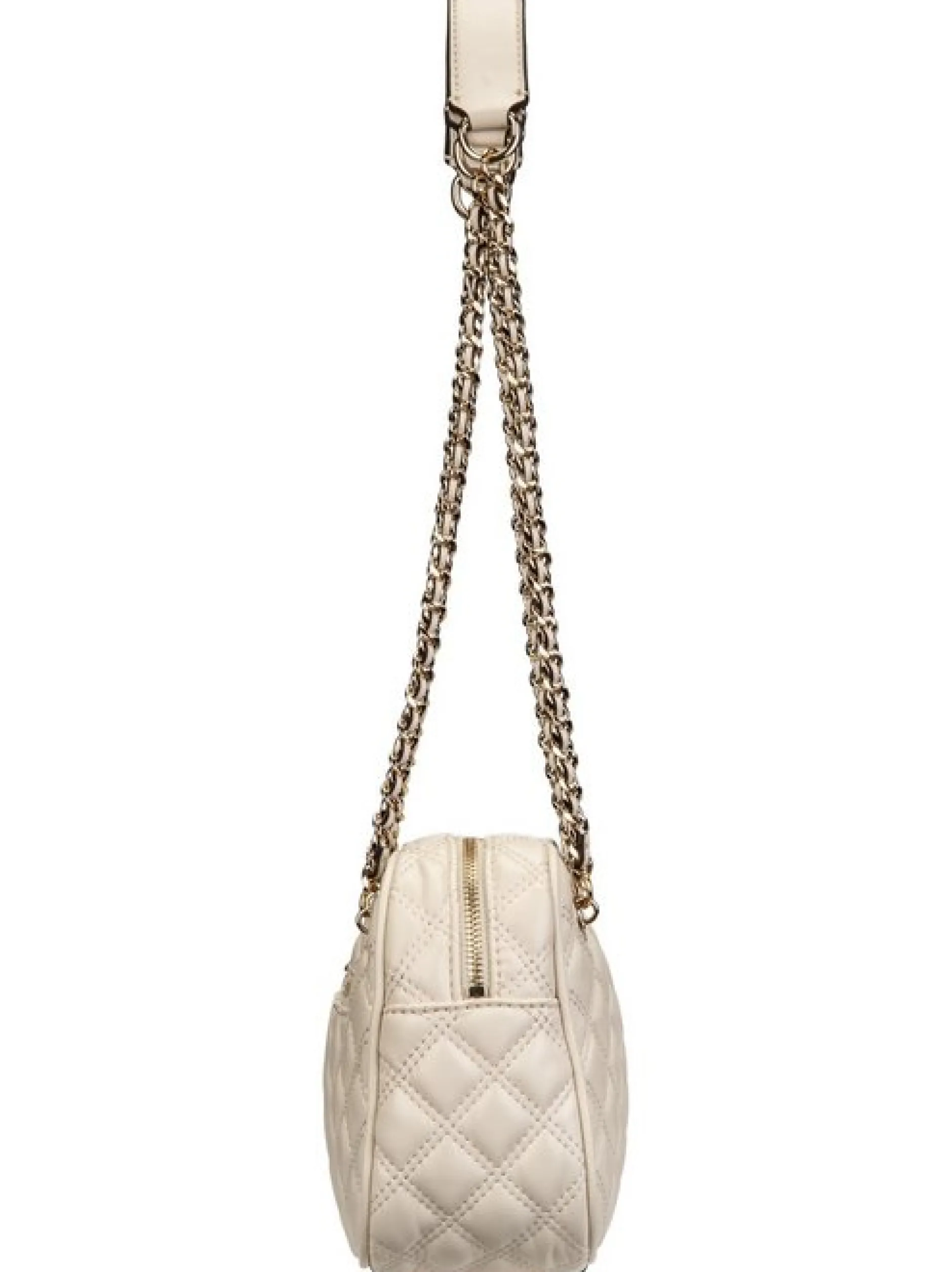 GUESS Damen Handtasche - Giully II Shoulder Satchel in beige