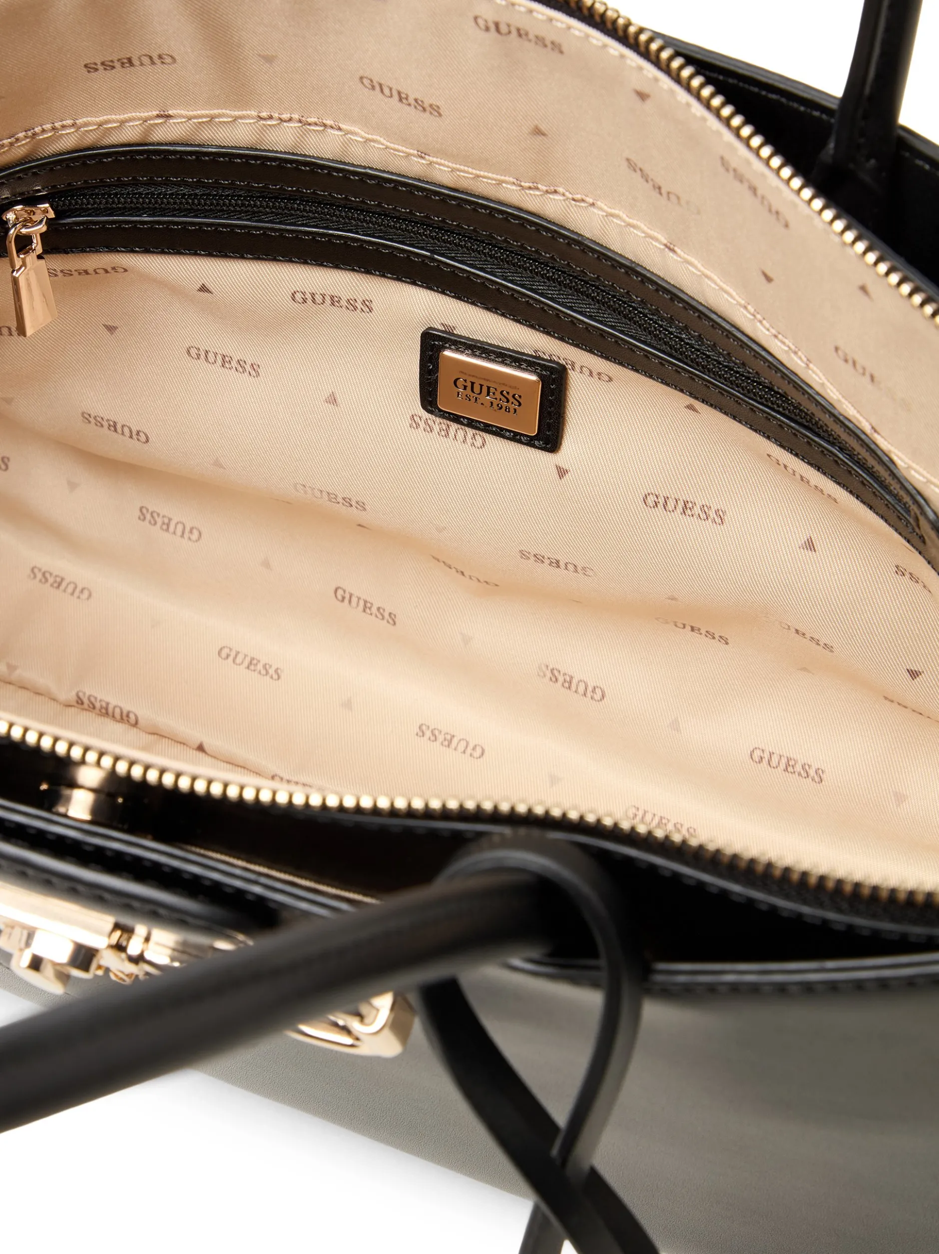 GUESS Damen Handtasche - Janie in schwarz