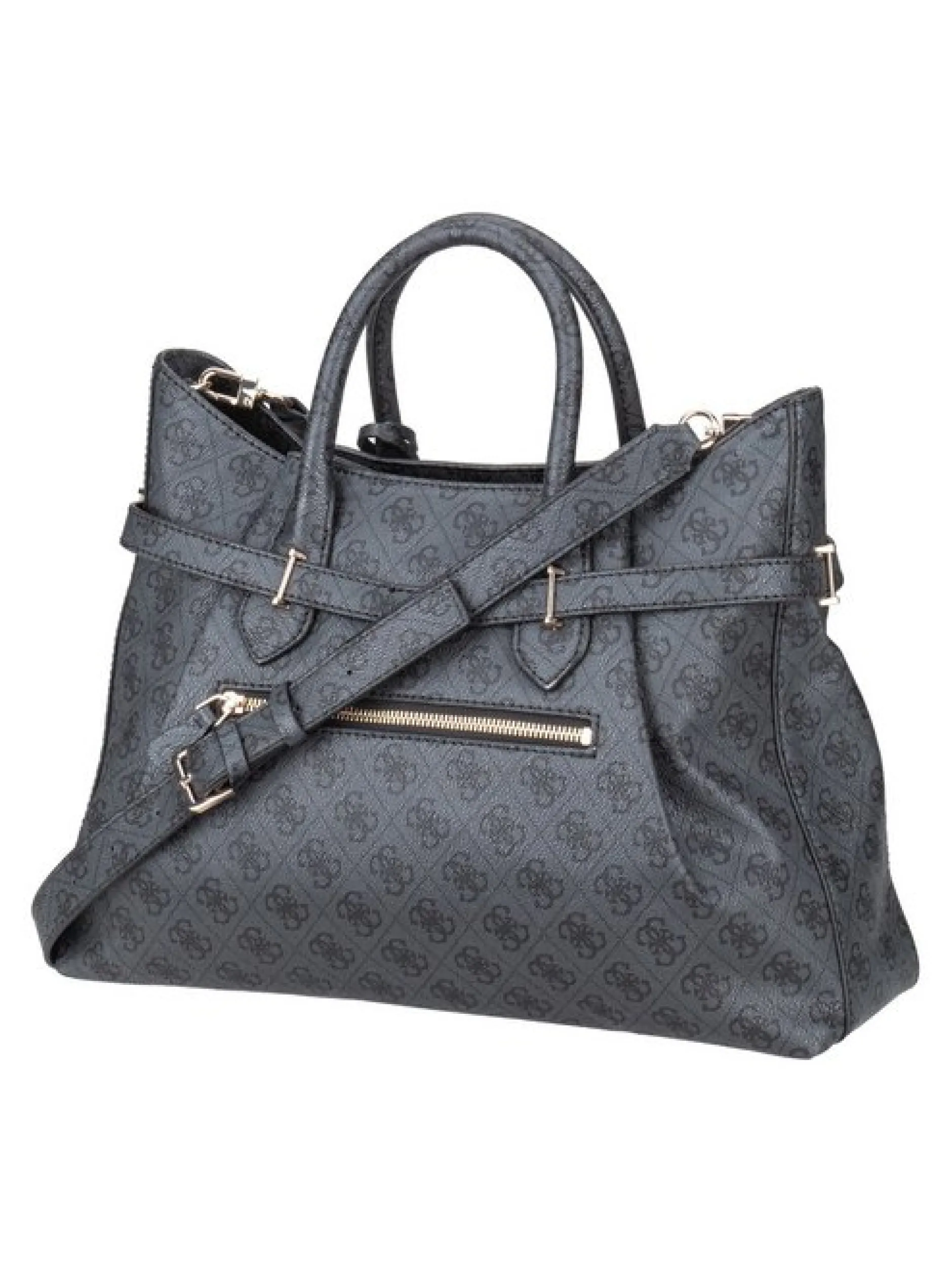 GUESS Damen Handtasche - Yesba Girlfriend in grau