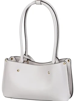 GUESS Damen Schultertasche - Meridian II Shoulder SAT in beige