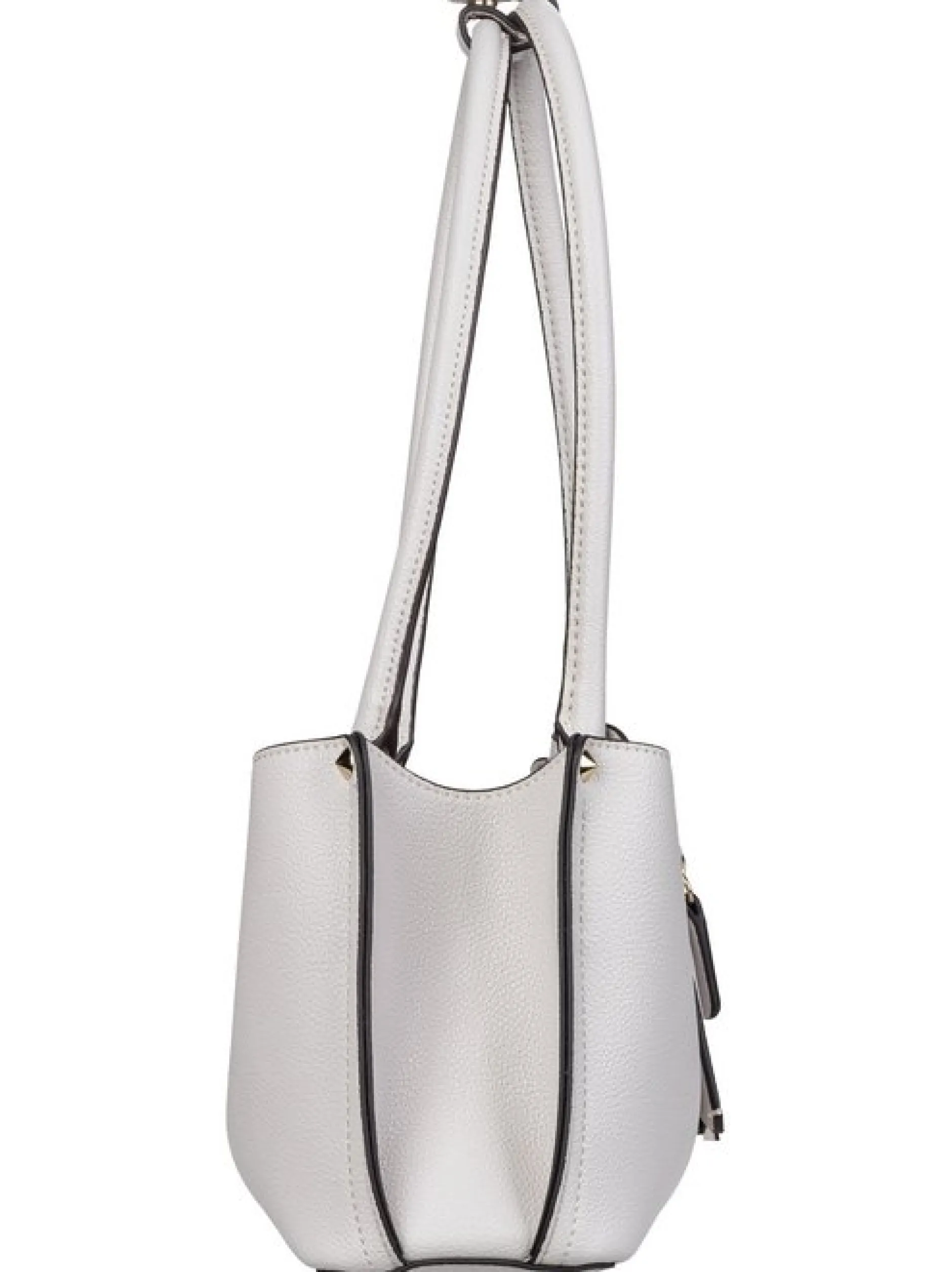 GUESS Damen Schultertasche - Meridian II Shoulder SAT in beige