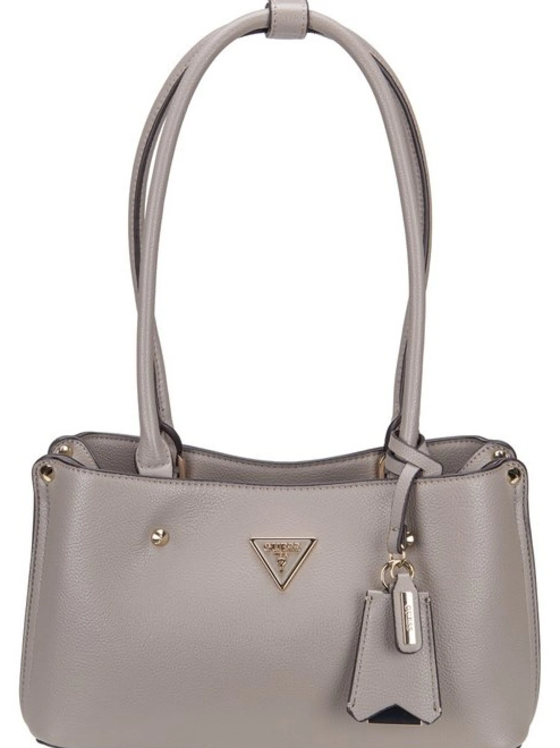 GUESS Damen Schultertasche - Meridian II Shoulder SAT in schwarz