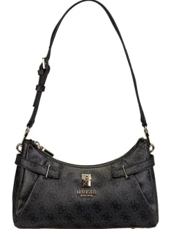 GUESS Damen Schultertasche - Yesba Shoulder Bag in grau