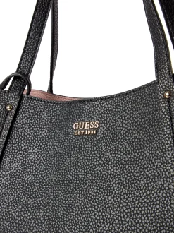 GUESS Damen Shopper - Brenton in schwarz