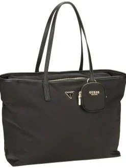 GUESS Damen Shopper - Eco Gemma Large Tech in schwarz