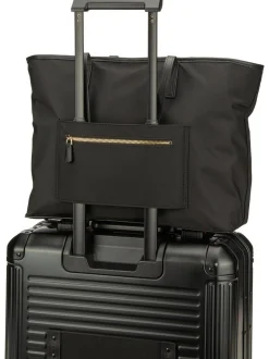 GUESS Damen Shopper - Eco Gemma Large Tech in schwarz