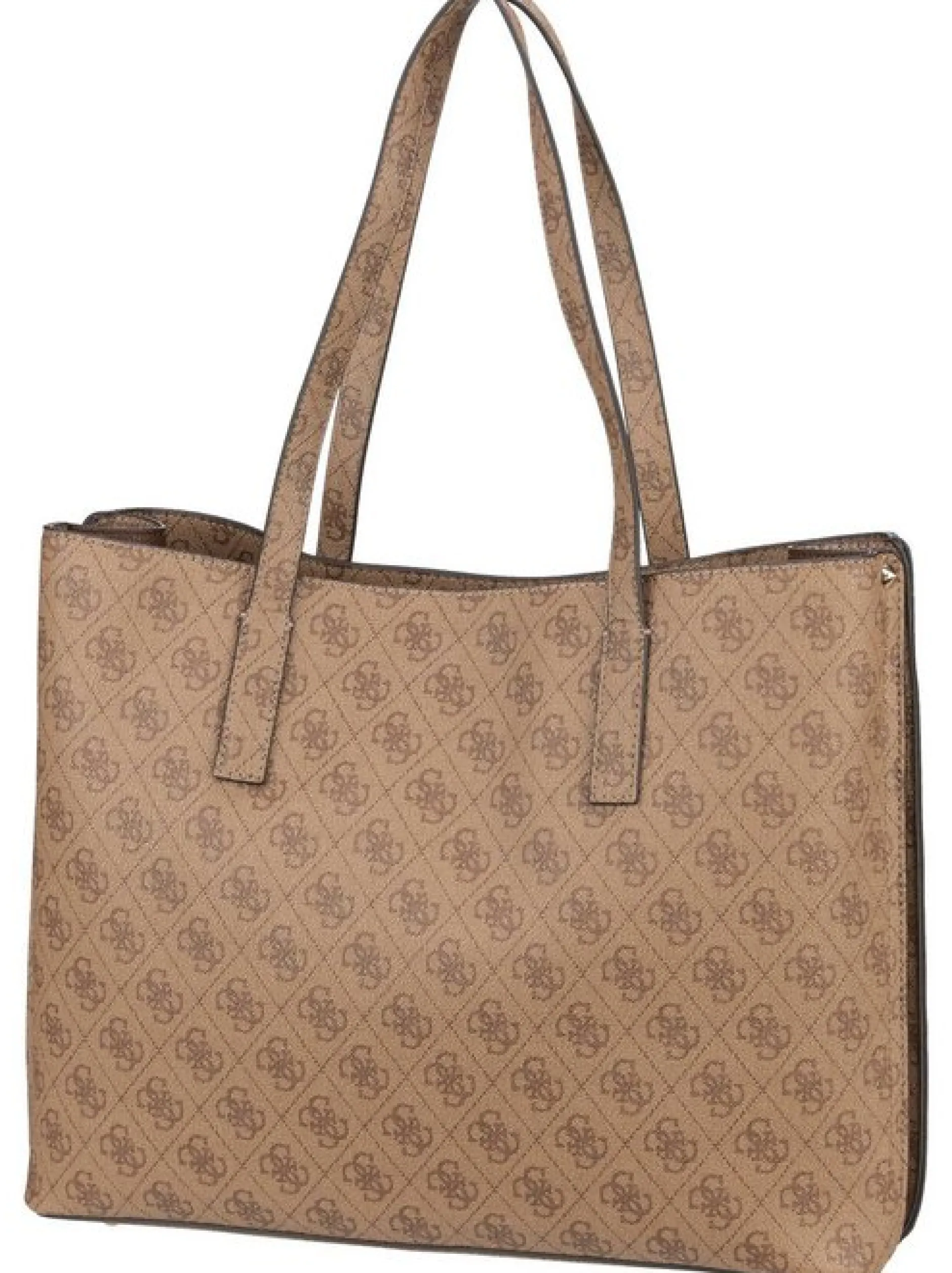 GUESS Damen Shopper - Meridian II Girlfriend TO 74230 Logo in braun