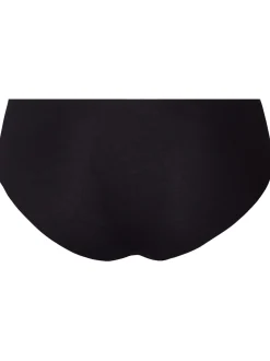 Hanro Damen Midislip - Invisible Cotton in schwarz