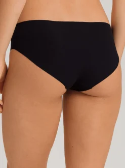 Hanro Damen Midislip - Invisible Cotton in schwarz