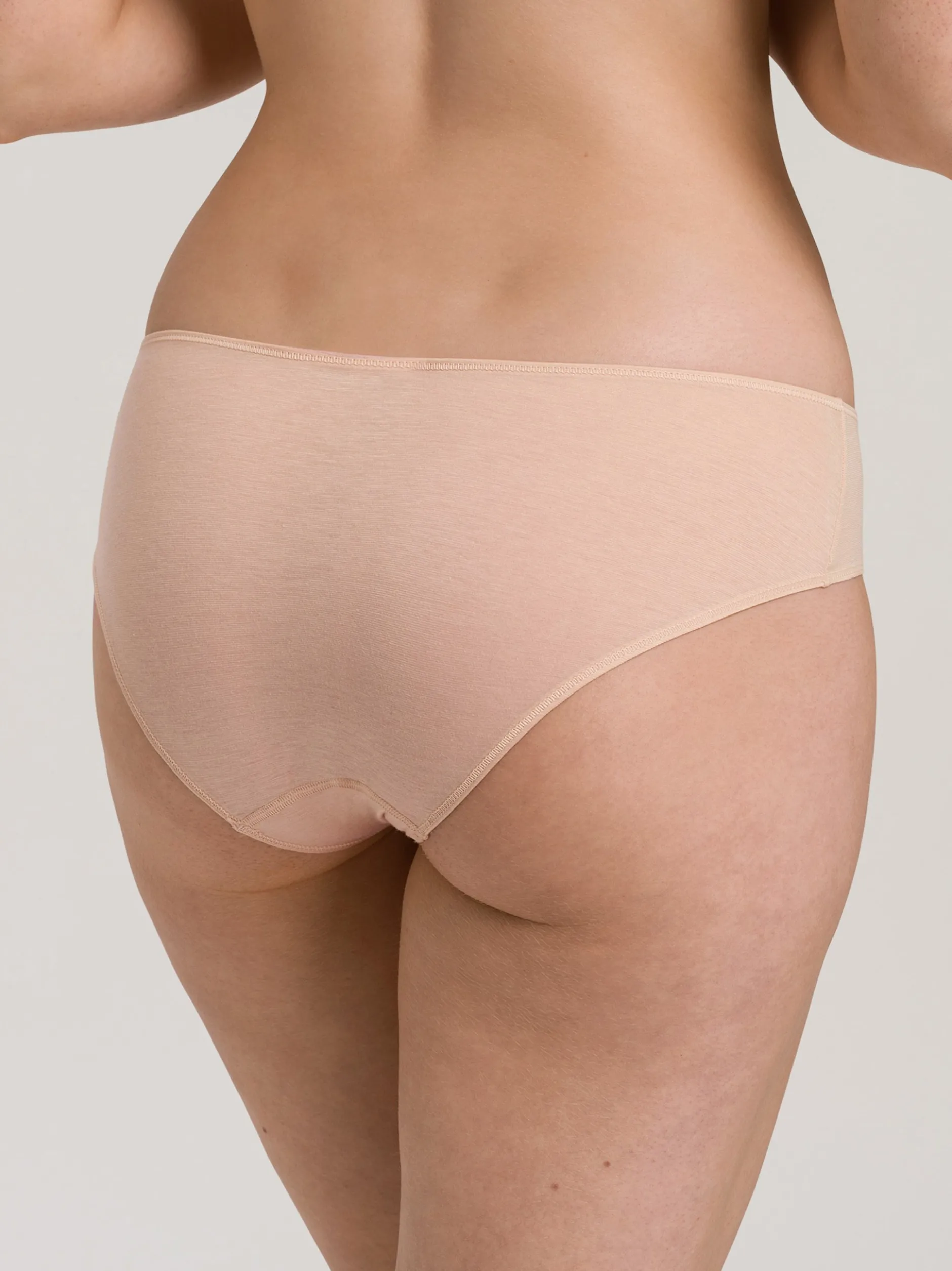 Hanro Damen Midislip - Ultralight in beige