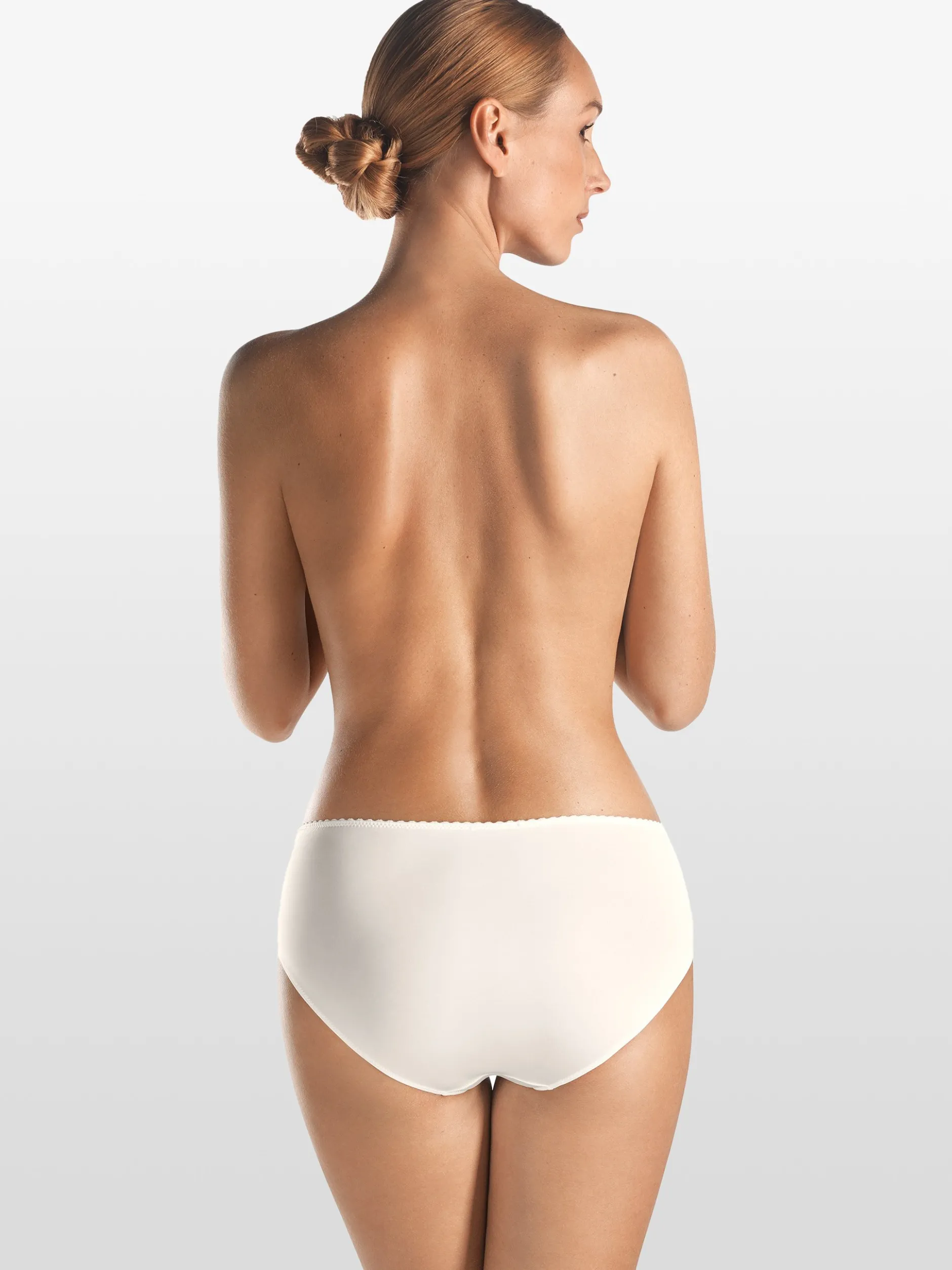 Hanro Damen Panty - Satin Deluxe in weiß