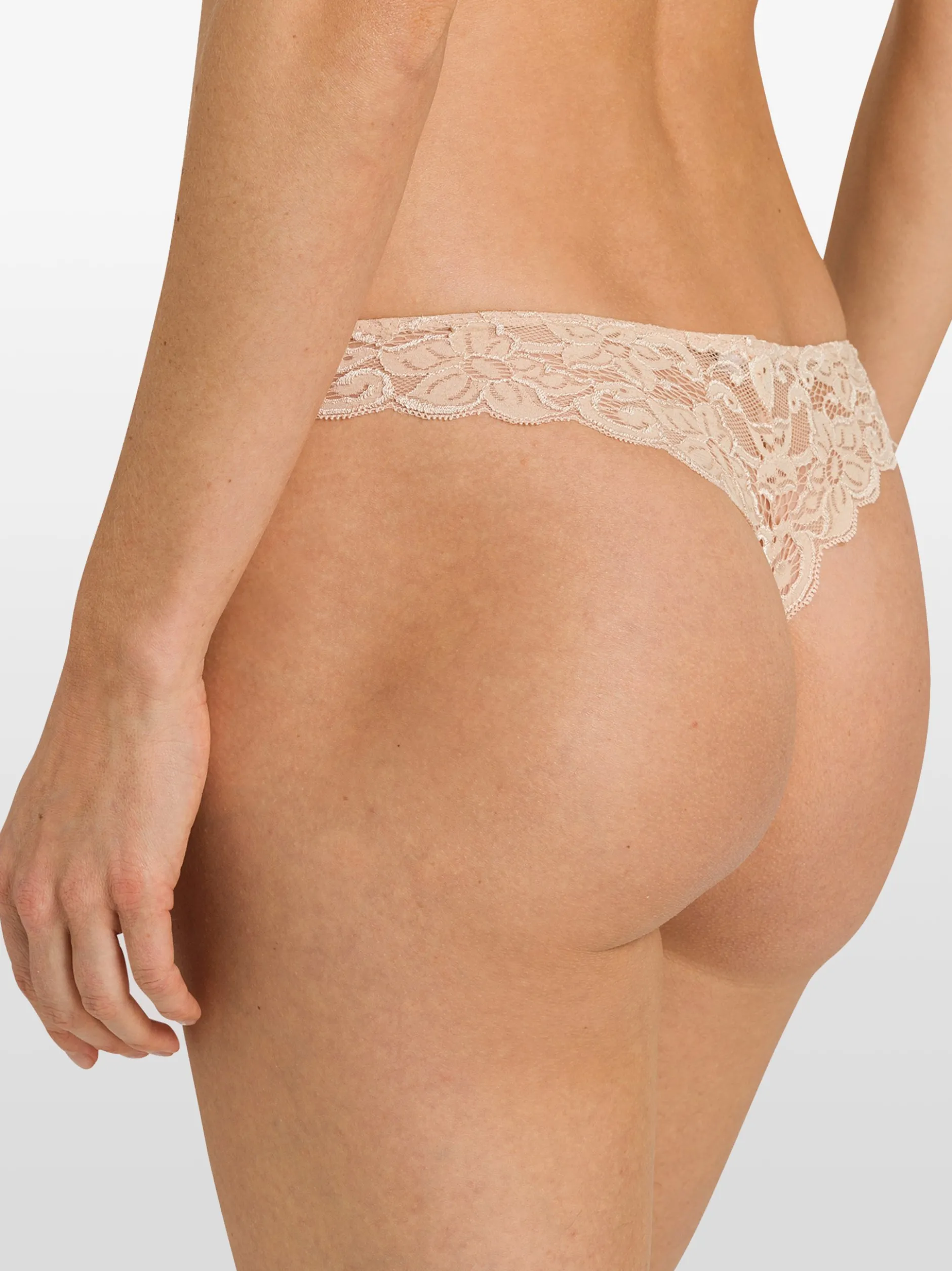 Hanro Damen String - Moments in beige