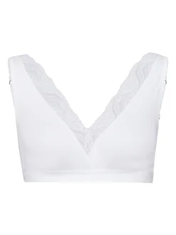 Hanro Damen T-Shirt-BH - Cotton Delight in weiß