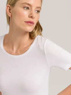 Hanro Damen T-Shirt - Soft Touch in weiß