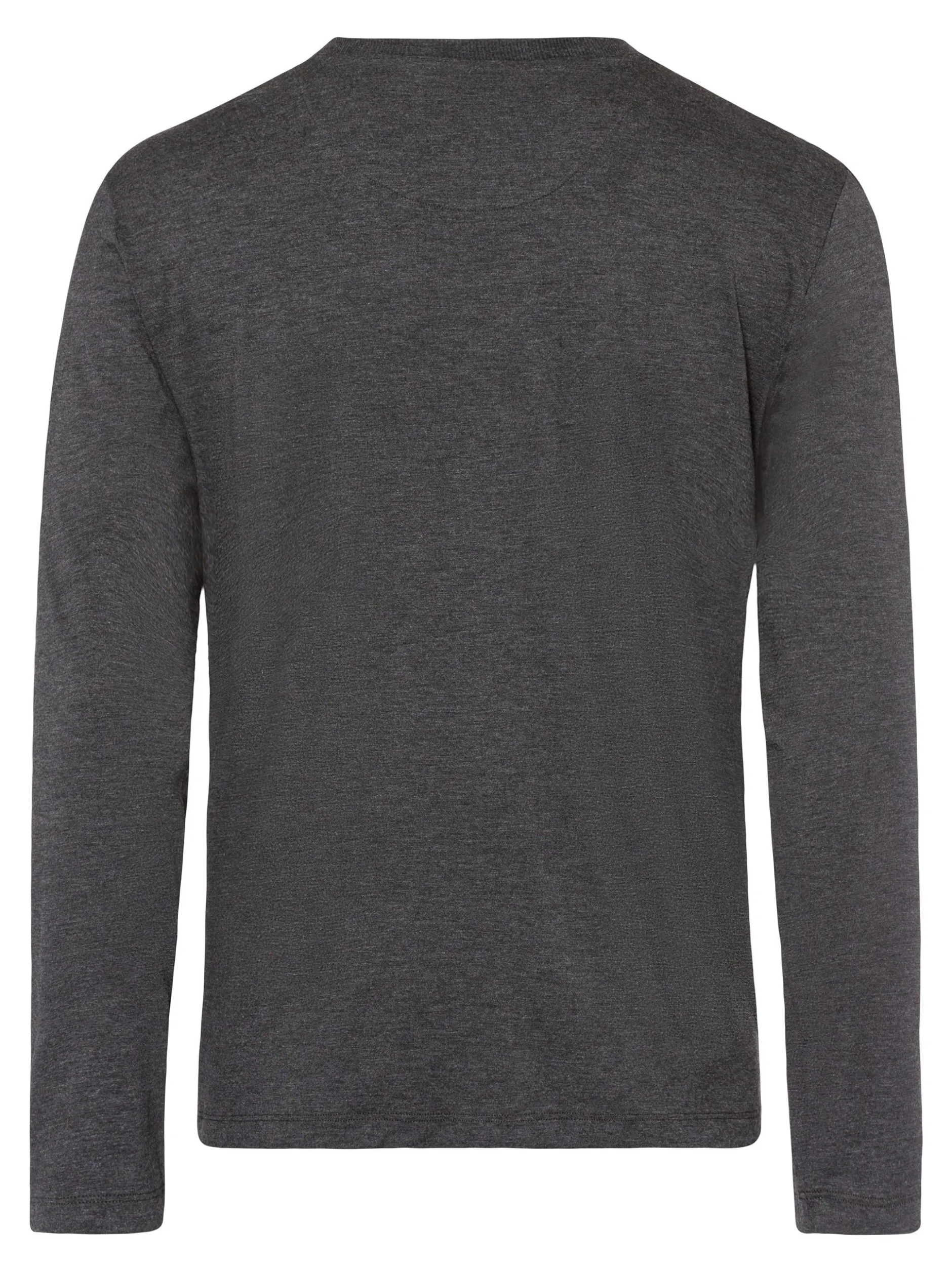 Hanro Herren Longsleeve - Casuals in anthrazit