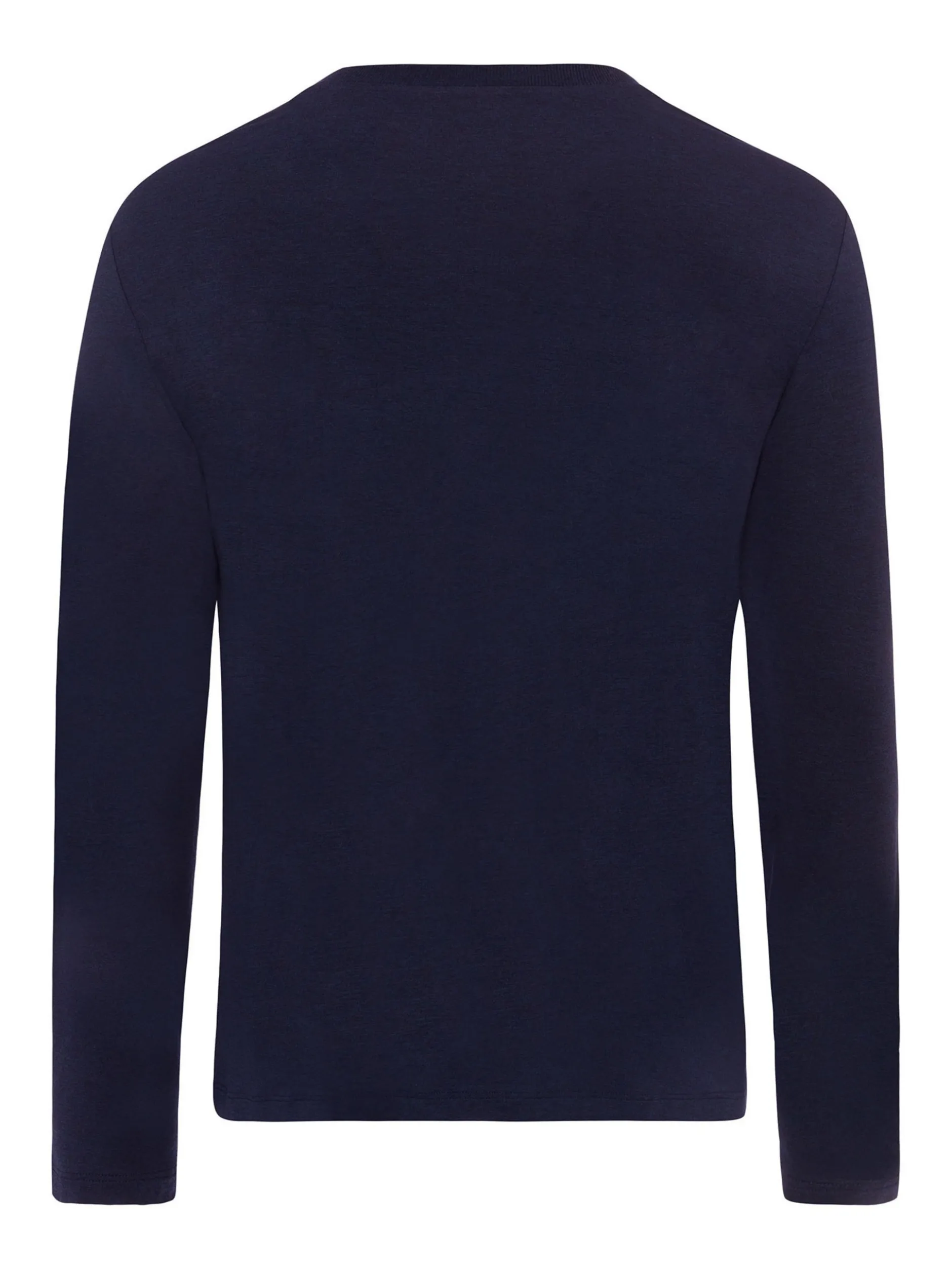 Hanro Herren Longsleeve - Casuals in marine