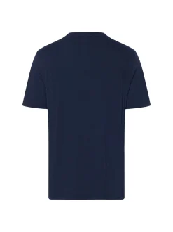 Hanro Herren T-Shirt in marine - Ärmel: kurzarm