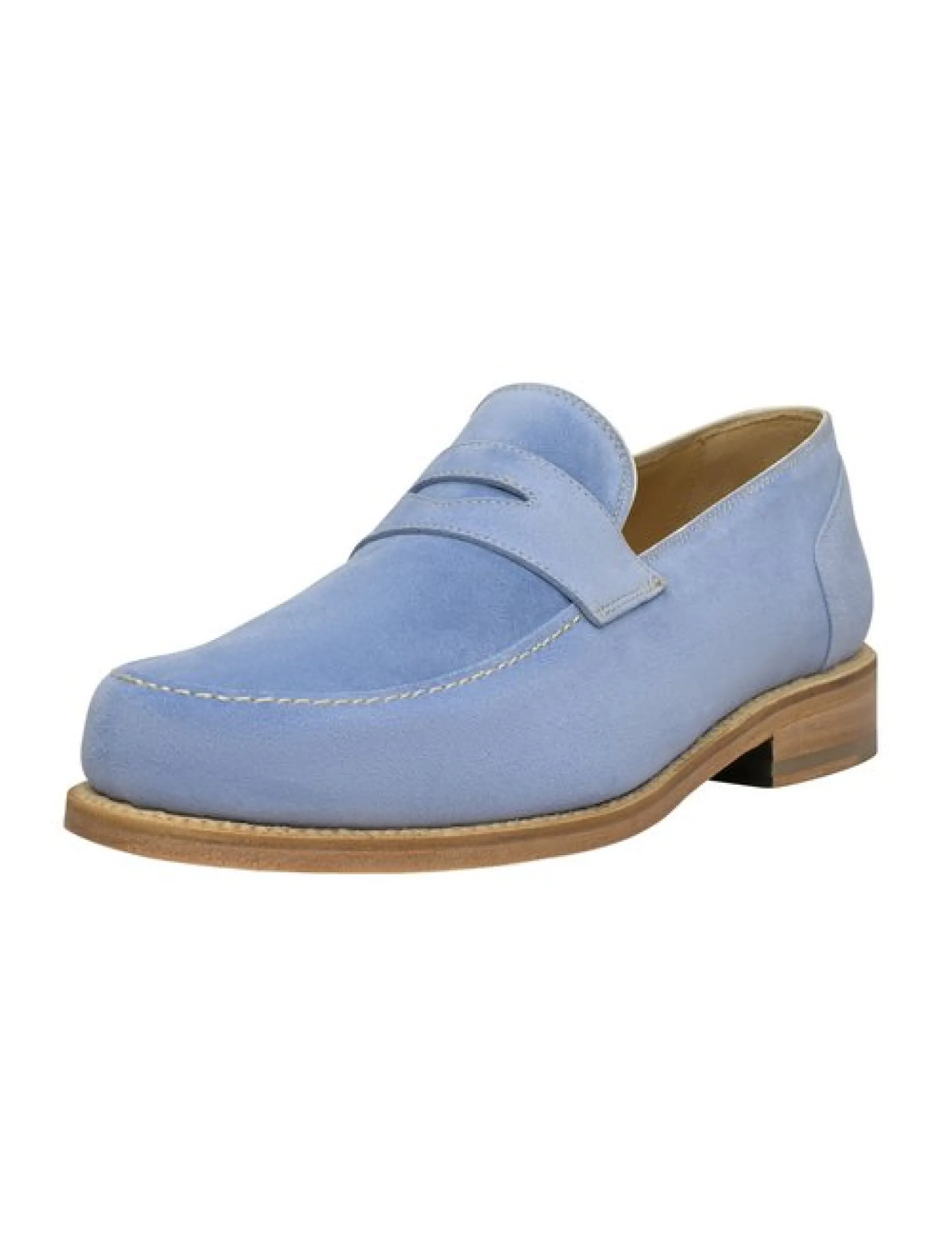 Henry Stevens Damen Loafer – Amelia PL in hellblau