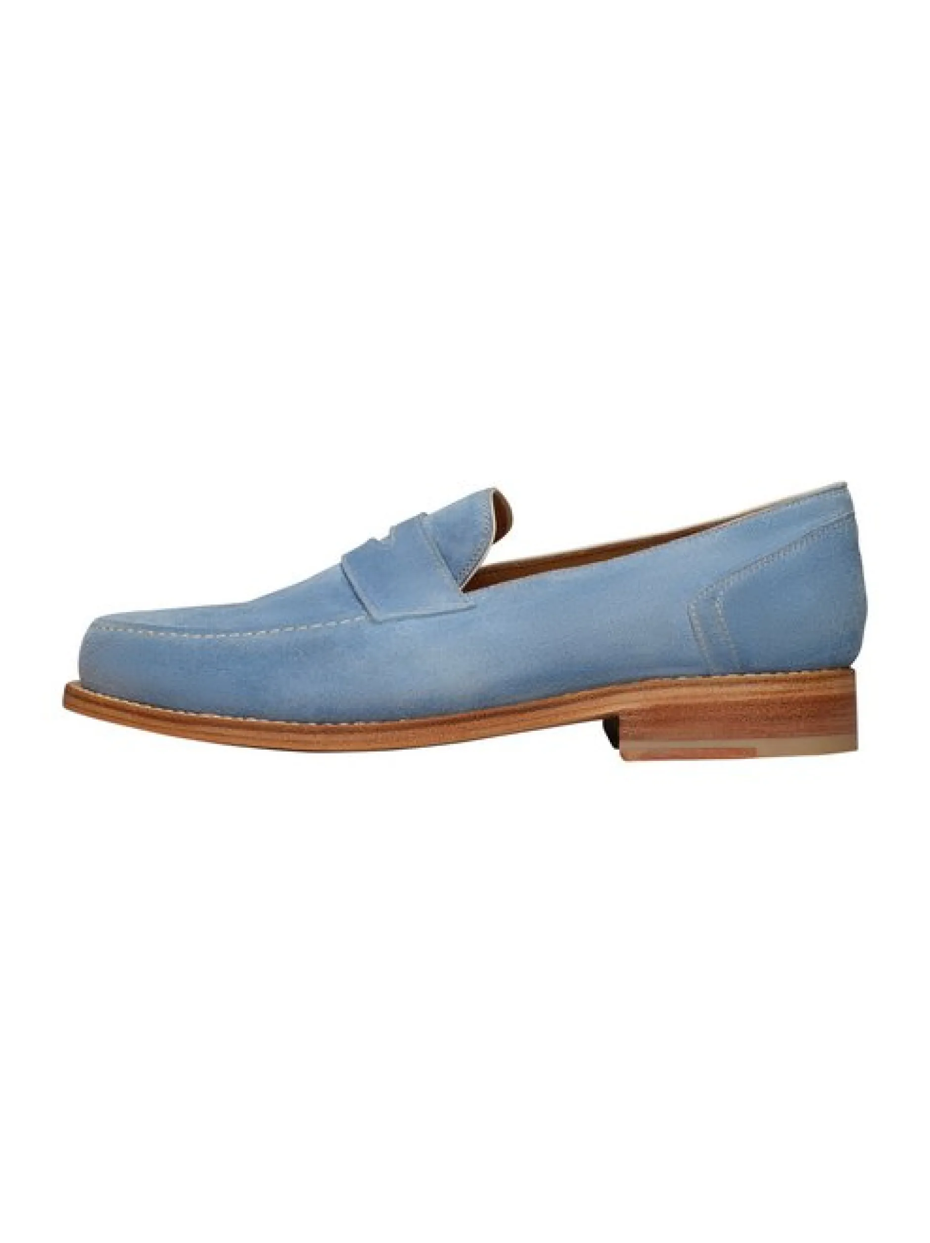 Henry Stevens Damen Loafer – Amelia PL in hellblau