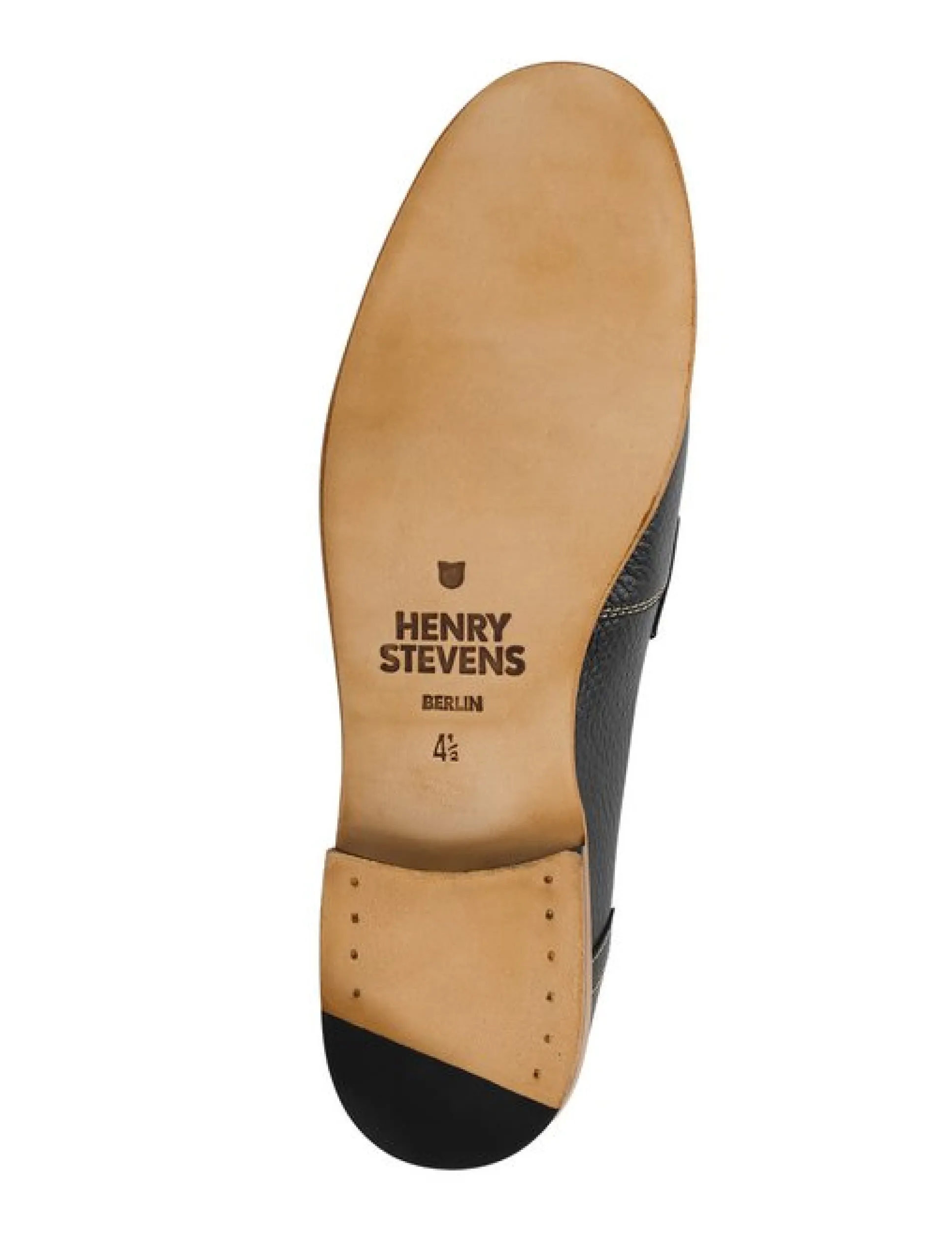 Henry Stevens Damen Loafer – Lee PL in schwarz