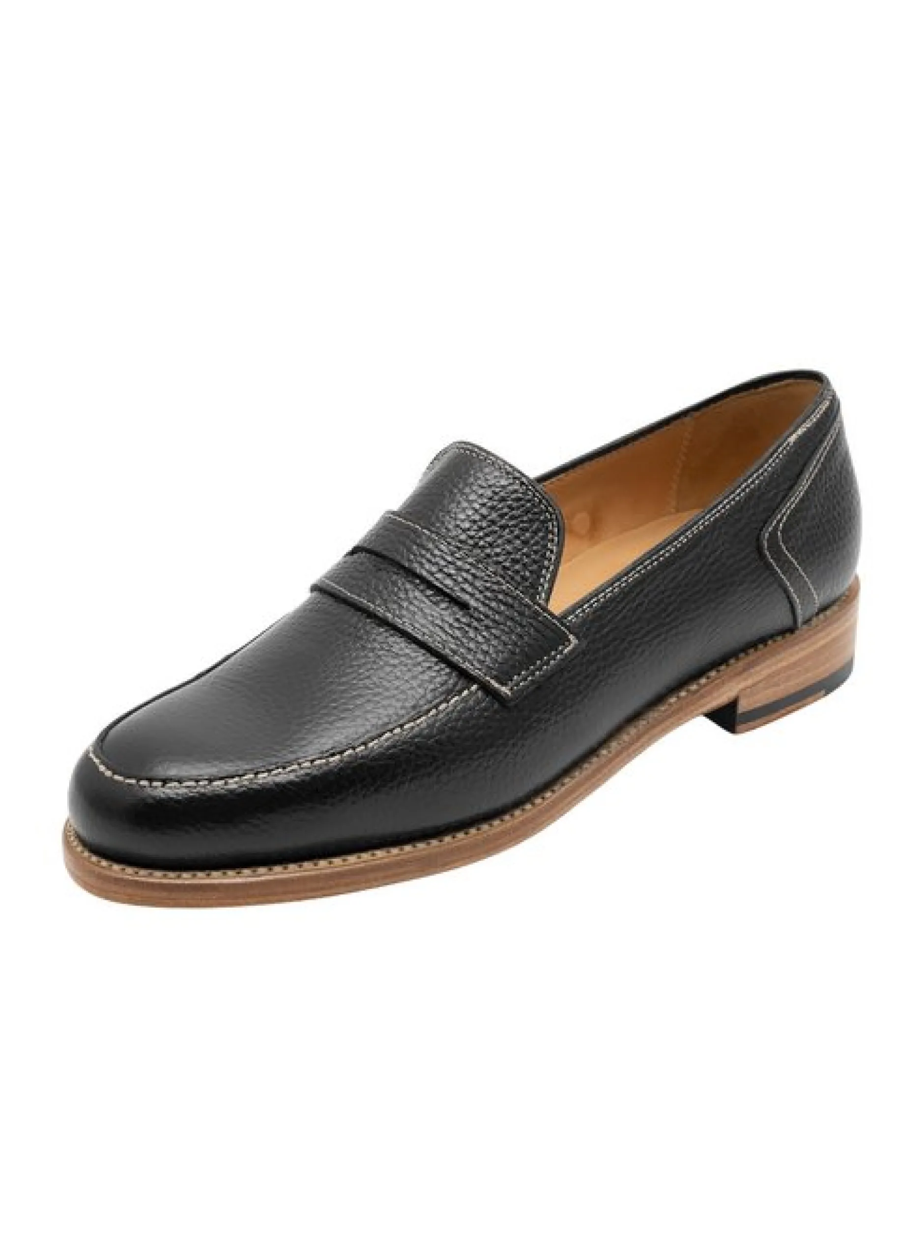 Henry Stevens Damen Loafer – Lee PL in schwarz