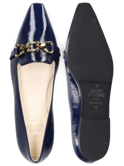 Henry Stevens Damen Loafer – Madison HVL in blau