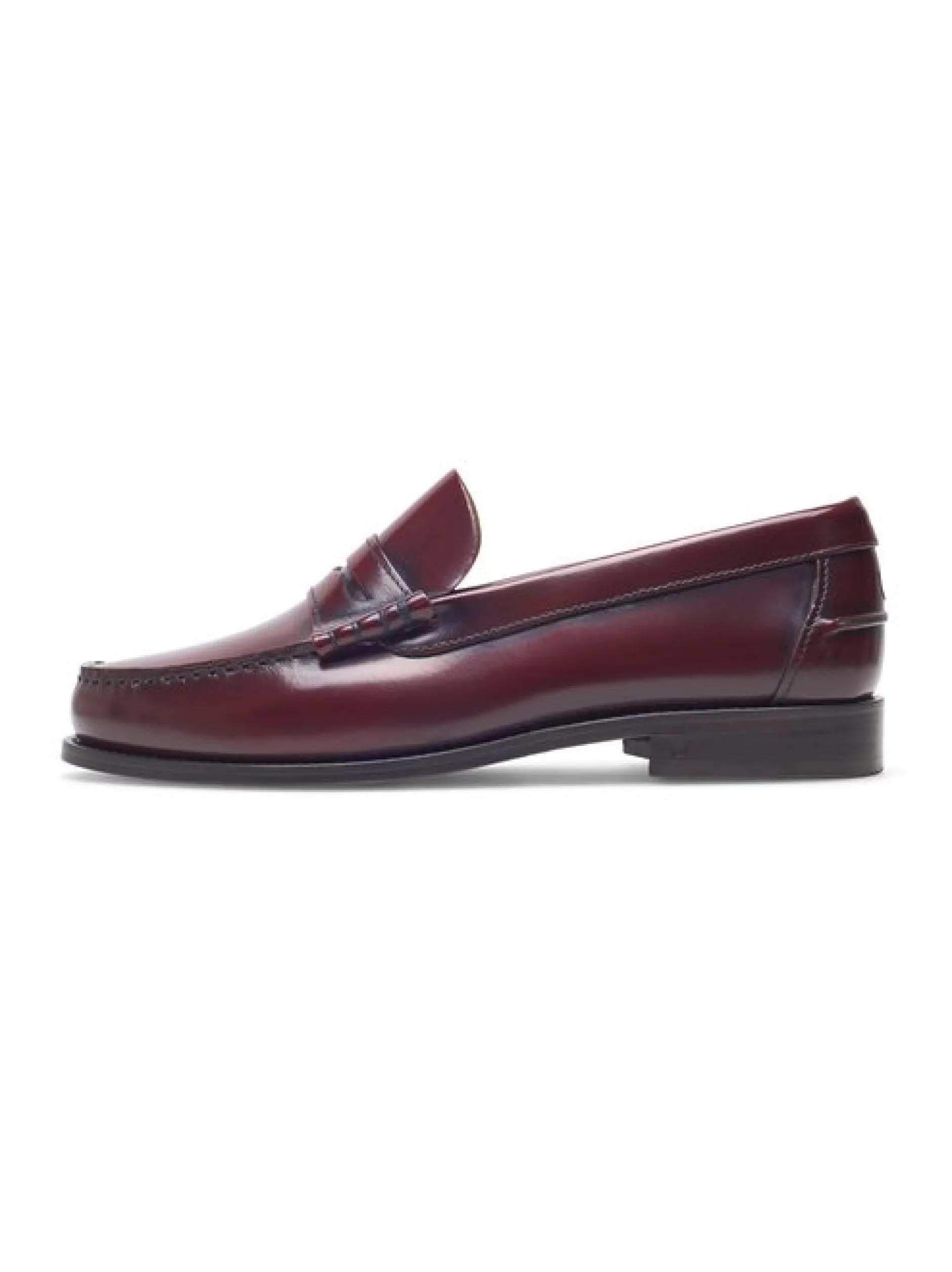 Henry Stevens Herren Loafer – Hunter M PL in bordeaux