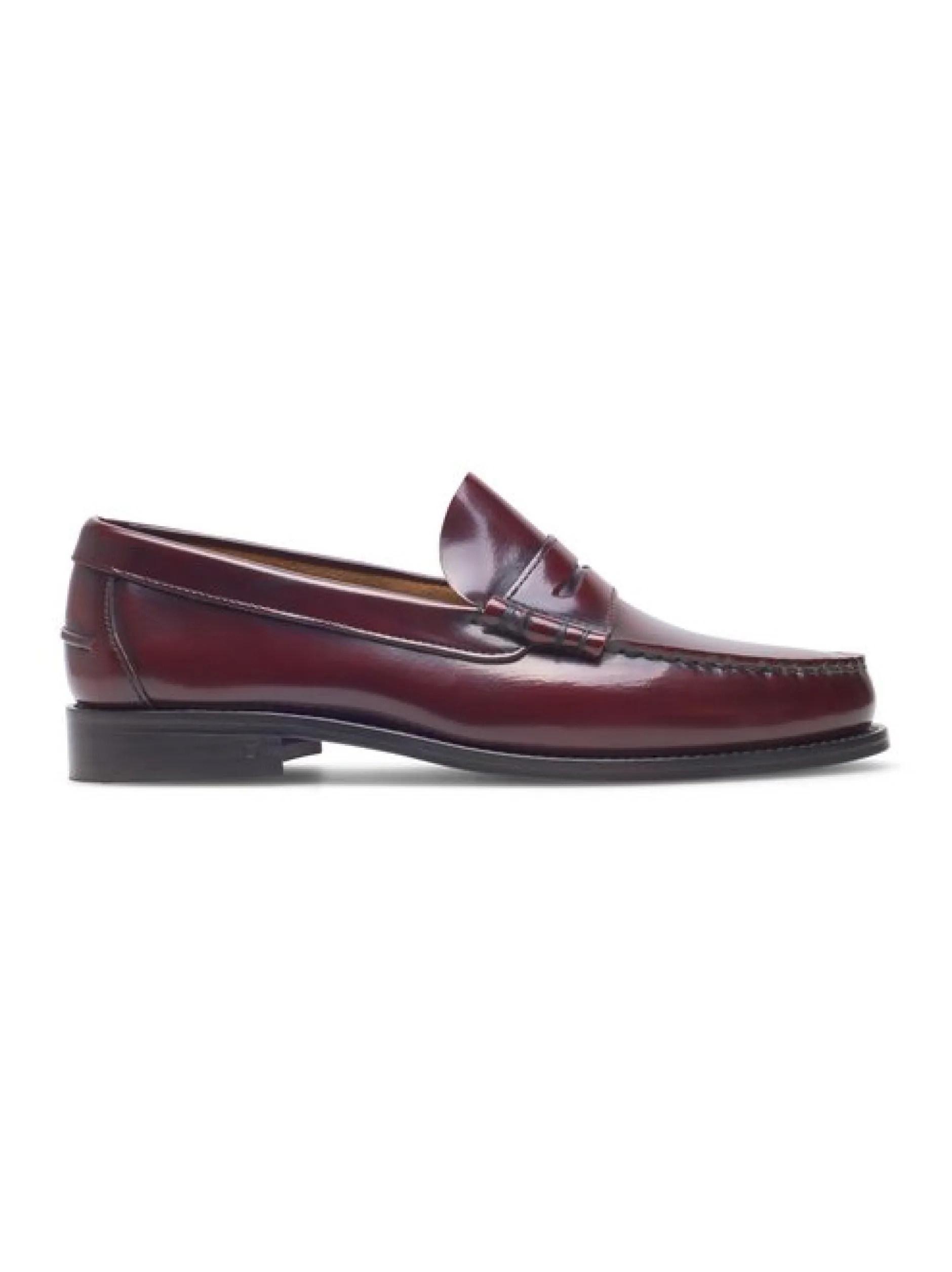 Henry Stevens Herren Loafer – Hunter M PL in bordeaux