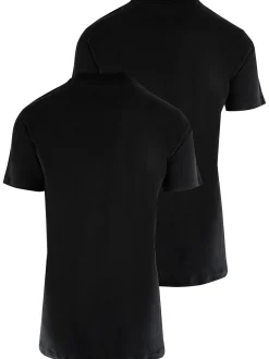 HOM Herren T-Shirt - Harro in schwarz - Ärmel: kurzarm