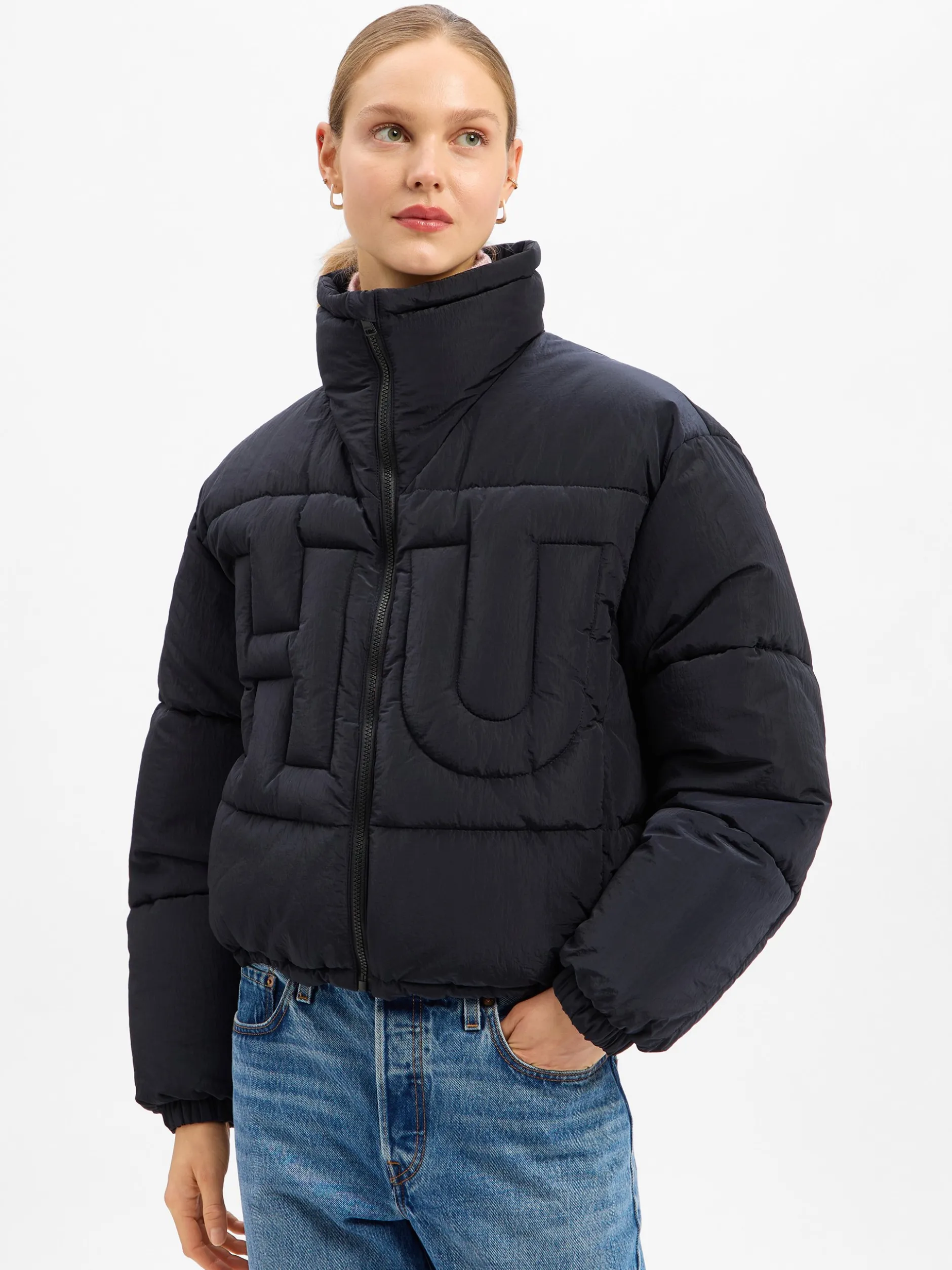 HUGO BLUE Damen Steppjacke - Fortuna in schwarz