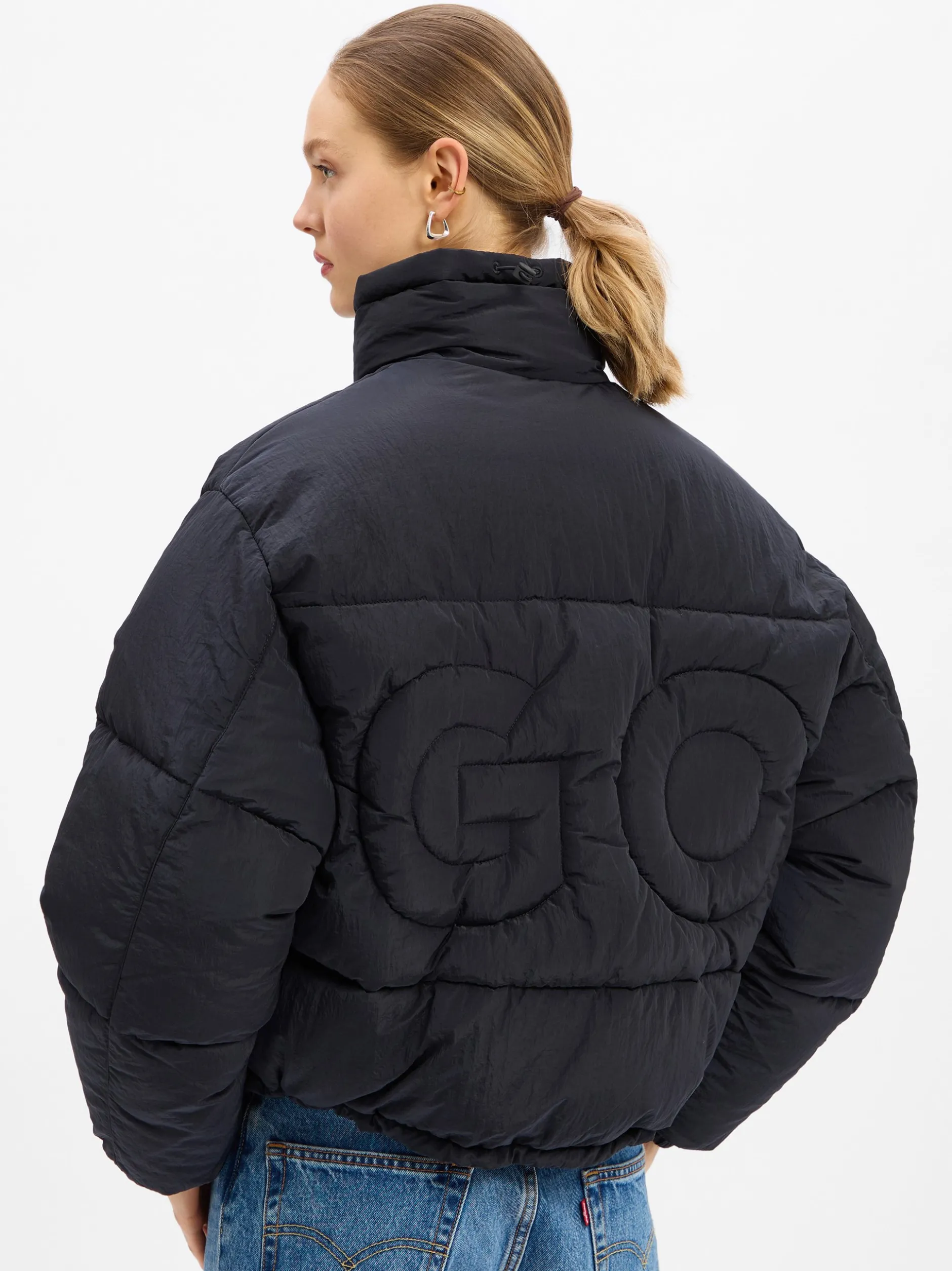 HUGO BLUE Damen Steppjacke - Fortuna in schwarz