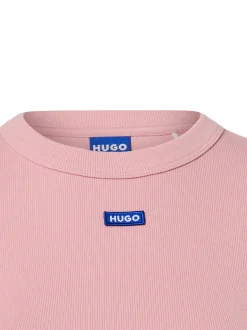 HUGO BLUE Damen T-Shirt - Baby Tee_B in altrosa