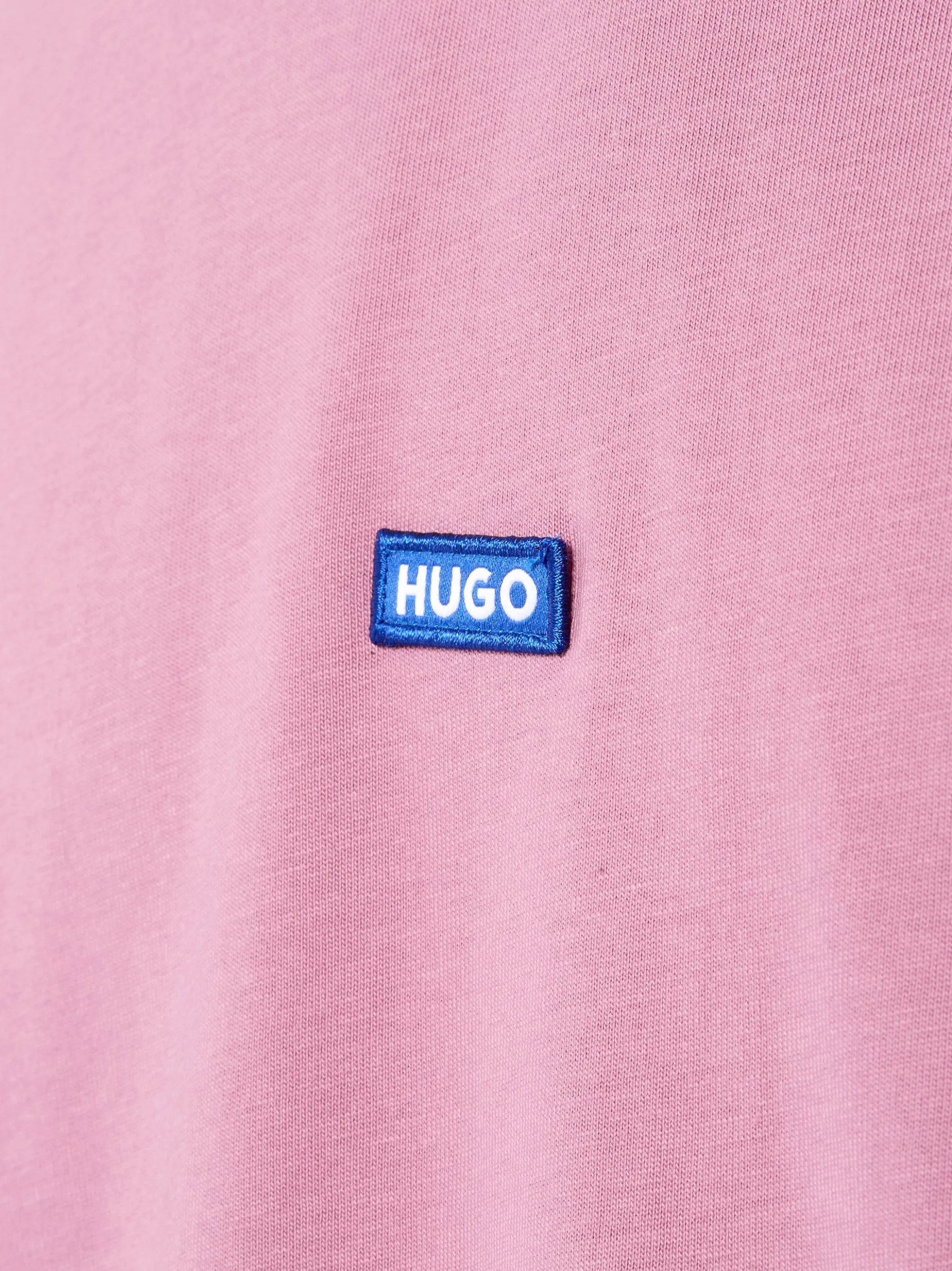 HUGO BLUE Herren T-Shirt - Nieros in altrosa