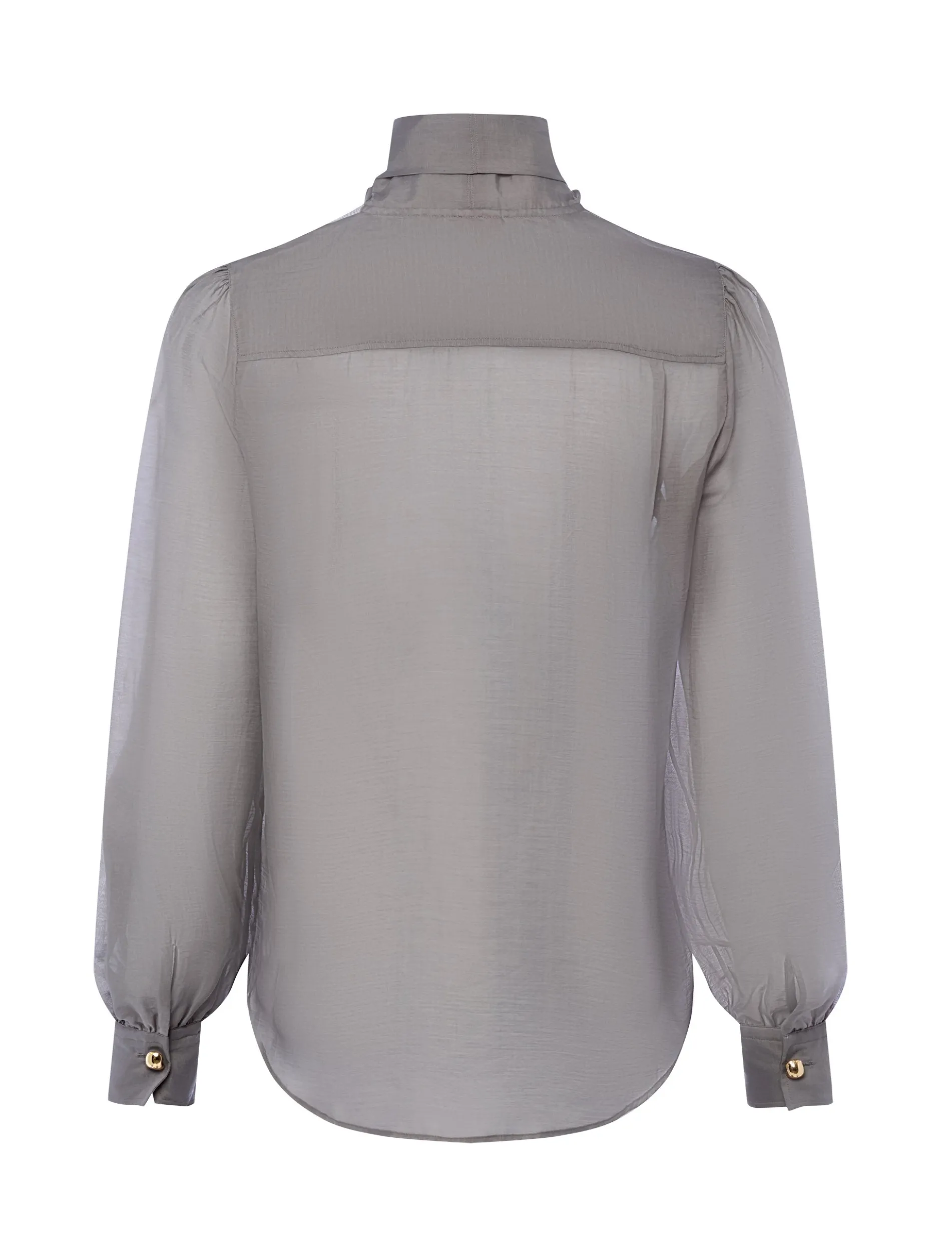 HUGO Damen Schluppenbluse - Elegant in grau