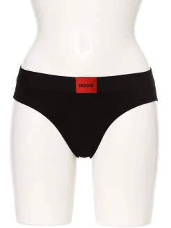 HUGO Damen Slip in schwarz