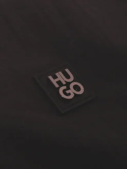 HUGO Herren Freizeithemd - Ellisce in schwarz