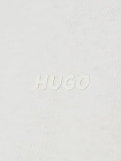 HUGO Herren T-Shirt - Dapolino in ecru - Ärmel: kurzarm