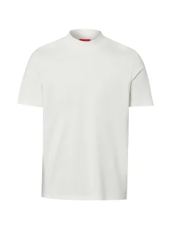 HUGO Herren T-Shirt - Dimersom in ecru - Ärmel: kurzarm