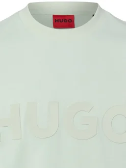 HUGO Herren T-Shirt - Dinkee in mint - Ärmel: kurzarm