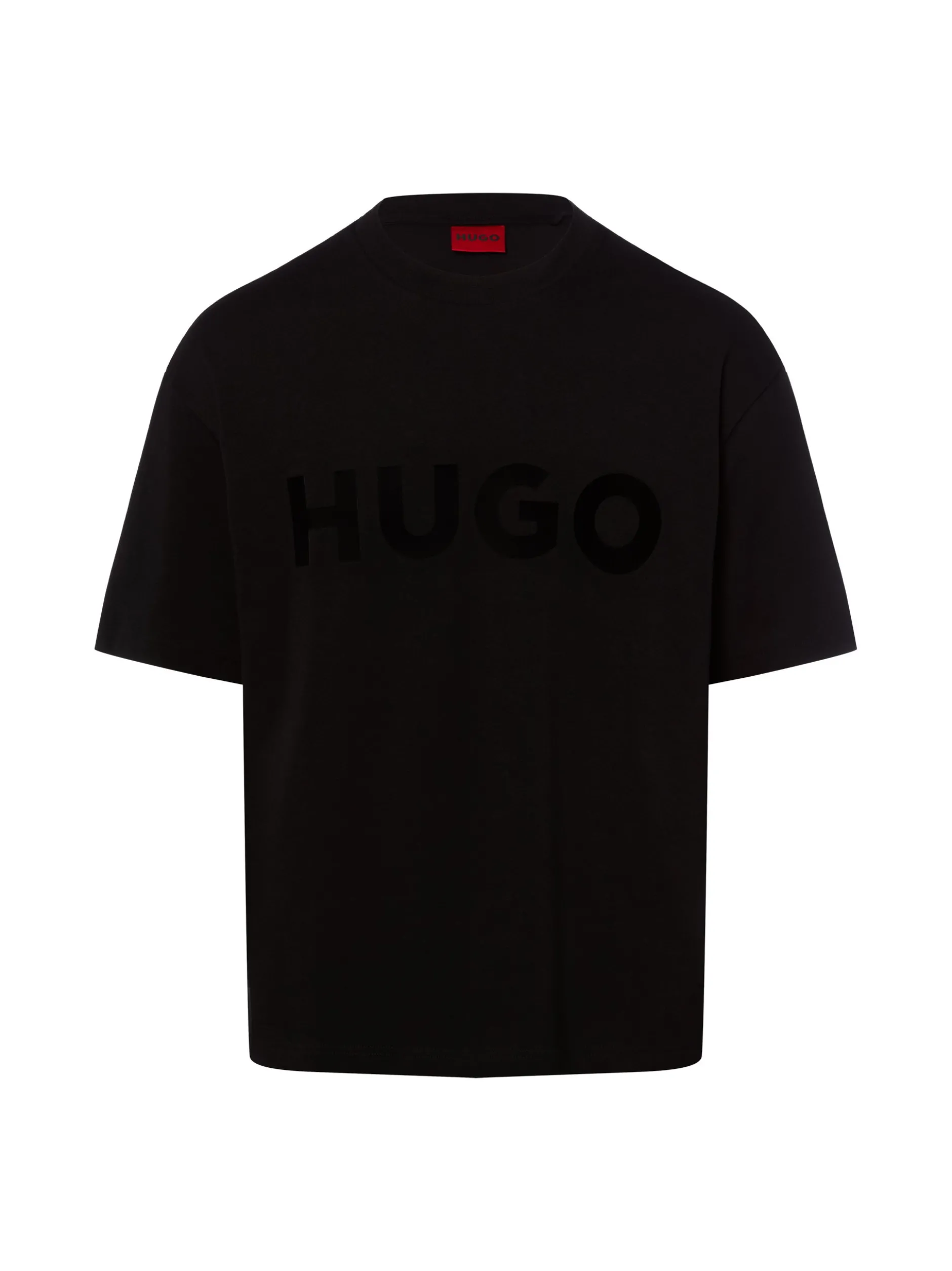 HUGO Herren T-Shirt - Dinkee in schwarz - Ärmel: kurzarm