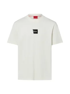 HUGO Herren T-Shirt - Dumeon in ecru - Ärmel: kurzarm