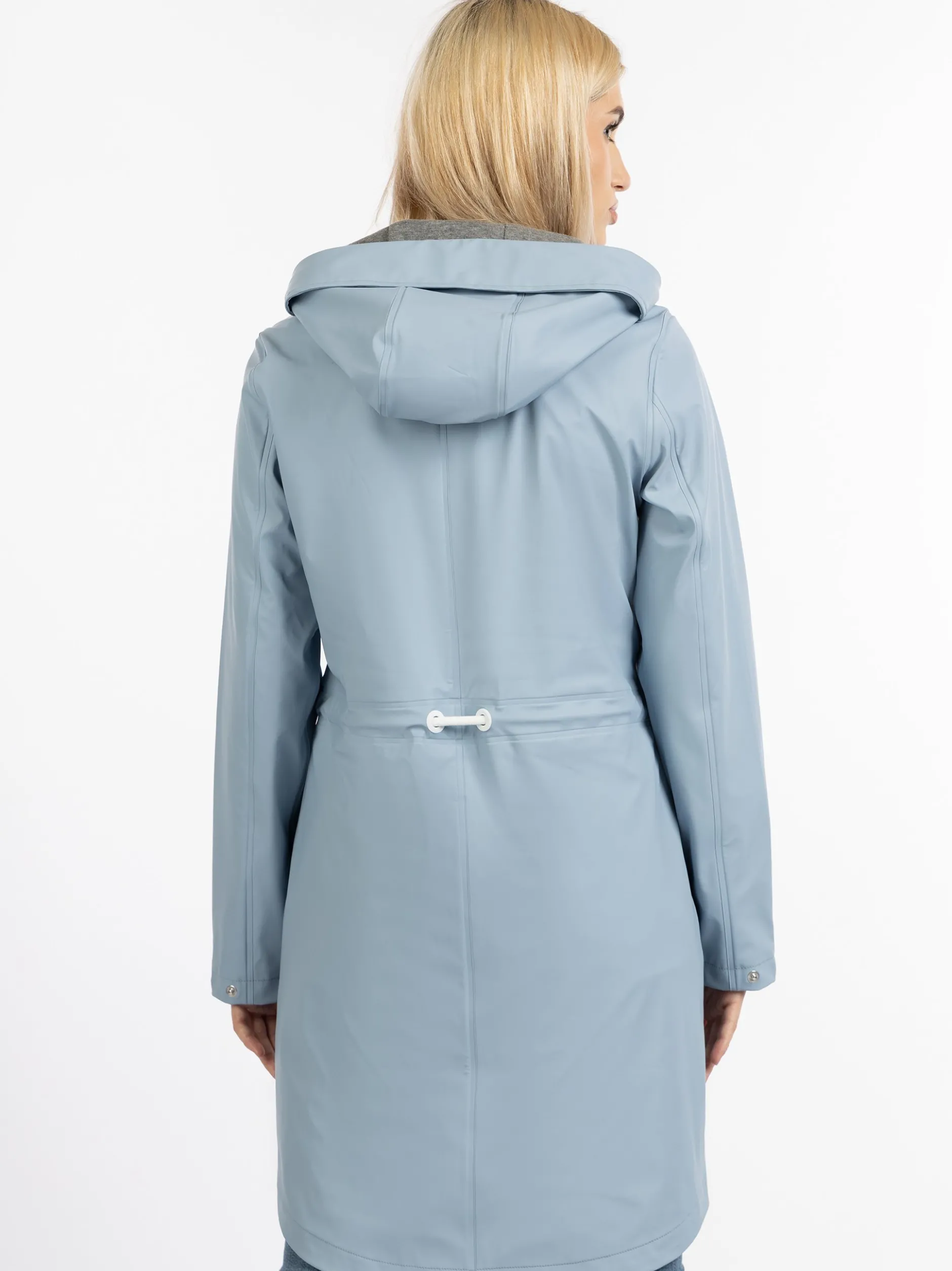 ICEBOUND Damen Regenmantel in hellblau
